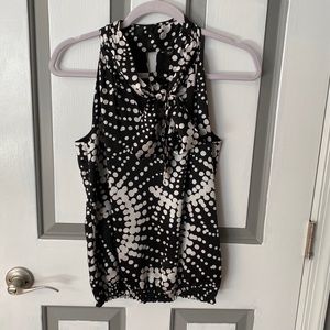 WHBM 100% Silk Sleeveless Blouse